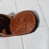 Handmade Moroccan Leather Sandals For Men – Brown Slip-on Summer Sandals – Traditional Men’s Shoes Eu 40 To 50 – Open Toe Artisanal Footwear
